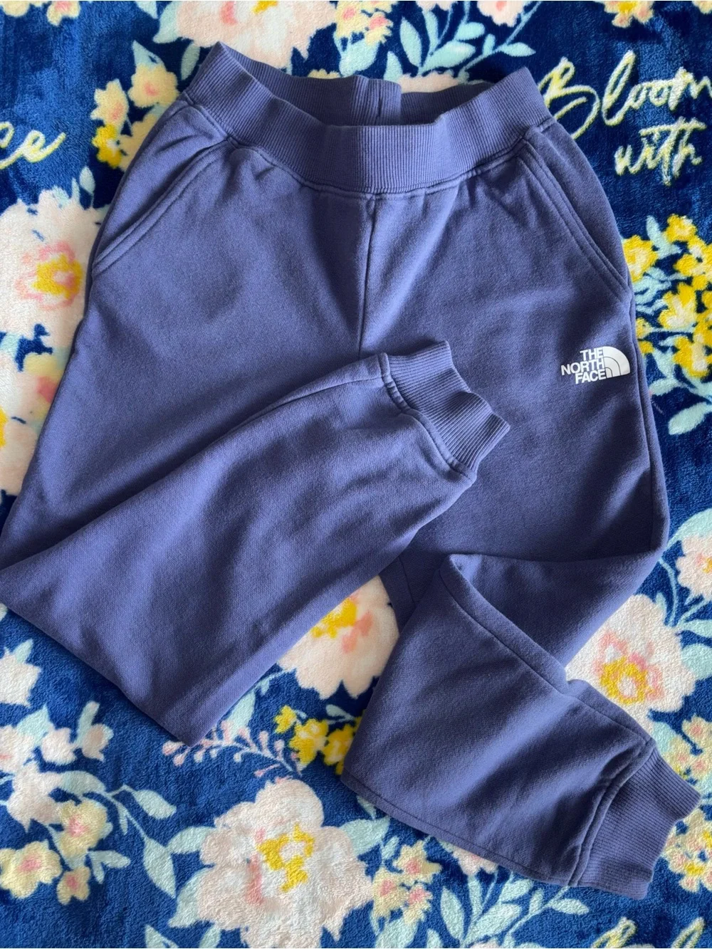 The North Face Kids Cove Blue/Purple  Jogger Sweatpants | Size: Girls 7/8